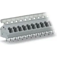 Wago 256-436/334-000 Leiterplattenklemme,Drücker,2,5 mm2,grau 256436334000 - 5 Stück
