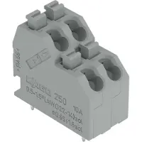 Wago 250-706/000-023 Doppelstock-Leiterplattenklemme,Drücker,1,5 mm2,grün 250706000023 - 21 Stück