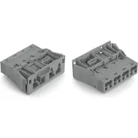 Wago 770-754/064-000 Snap-In-Stecker,4-polig,Kod. B,grau 770754064000 - 100 Stück