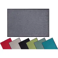 Otto Home Fußmatte "Clean & Walk" Gr. 60, grau, B:40cm H:7mm L:60cm, Polyamid, Teppiche, Fußmatte, Schmutzfangmatte, Türmatte, In- und Outdoor, Teppich, Läufer, waschbar