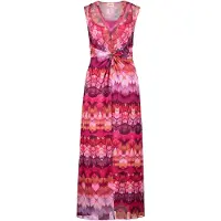 Cartoon Midikleid "Damen ohne Arm" Ohne Tasche