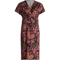 Cartoon Jerseykleid "Damen mit Raffung" Ohne Tasche