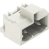 Wago 721-835/001-000 THT-Stiftleiste,Lötstift 1,0 x 1,0 mm,abgewinkelt,lichtgrau 721835001000 - 100 Stück