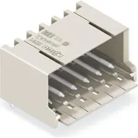 Wago 2091-1422/200-000/997-405 THR-Stiftleiste,Lötstift Ø 1,0 mm,abgewinkelt,lichtgrau 2,0911422200001E+019 - 260 Stück