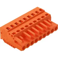 Wago 231-309/102-000 1-Leiter-Federleiste,CAGE CLAMP,2,5 mm2,orange 231309102000 - 50 Stück