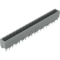 Wago 231-147/001-000 THT-Stiftleiste,Lötstift 1,0 x 1,0 mm,gerade,grau 231147001000 - 50 Stück