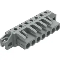 Wago 232-237/031-000 THT-Federleiste,abgewinkelt,Rastermaß 5 mm,grau 232237031000 - 50 Stück