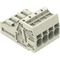 Wago 831-3202/133-000 1-Leiter-Stiftleiste,Push-in CAGE CLAMP,10 mm2,lichtgrau 8313202133000 - 48 Stück