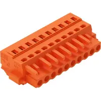Wago 231-310/107-000 1-Leiter-Federleiste,CAGE CLAMP,2,5 mm2,orange 231310107000 - 25 Stück