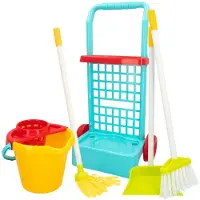 CB Toys My Home Colors Reinigungswagen