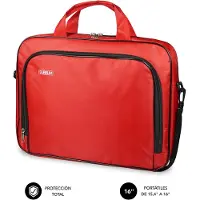Subblim MALETIN OXFORD LAPTOP BAG 15,4-16" RED