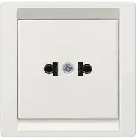 Siemens 5UB1368 DELTA style Steckdose amerik. Standard m. Mittenschutzkontakt, erh. Berührungsschutz, titanweiß