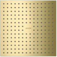 Hansgrohe AXOR ShowerSolutions Kopfbrause 250/250 2-jet, Decke-Aufputz, 35313950, Farbe: Brushed Brass