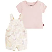 Levi's 2tlg. Outfit in Rosa/ Beige - 74