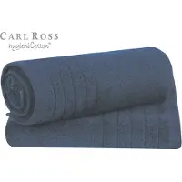 Carl Ross Handtuch "HygieniCotton", blau (night blau), B:50cm L:100cm, Frottee, Obermaterial: 100% Baumwolle, Handtücher, Handtuch, mit 2 Aufhängekordeln