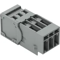 Wago 769-603 1-Leiter-Stiftleiste,CAGE CLAMP,4 mm2,grau 769603 - 100 Stück