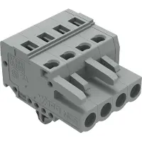 Wago 231-104/008-000, Grau, Zinn, 320 V, 16 A, 7,46 g, 21,5 mm