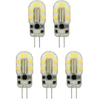 Avide G4 LED-Lampe Mini 2W 200lm 4000K neutralweiß 12V 5 Stück