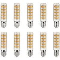 Avide LED-Röhrenlampe E14 4,2W 220-240V 3000K 450lm LED-Lampe 10 Stück