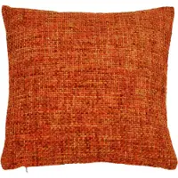 Done. Dekokissen DONE. "Twist", orange (rust, meliert), B:45cm H:1cm L:45cm, Polyester, Dekokissen_Sitzkissen_Kissenhüllen, Dekokissen, Geflochtene Optik