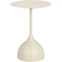 LeGer By Lena Gercke Beistelltisch "Narada", beige (cremefarben), B:40cm H:55cm, , Tische, Beistelltisch, pulverbeschichtetes Metall, Breite 40 cm