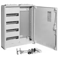 Hager FWB42K4 Feldvert. AP, univ., IP31, SKII, 48PLE+Mediafeld, geschl.Tür, 650x550x161mm, QC
