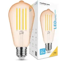 Modee Lighting E27 LED-Lampe ST64 4W 360lm 1800K extra warmweiß
