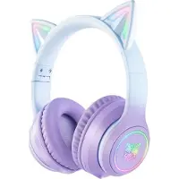 Onikuma B90 Gaming-Headset (Blau/Lila)