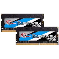 G.Skill Ripjaws F4-3200C22D-32GRS, 32 GB, 2 x 16 GB, DDR4, 3200 MHz, 260-pin SO-DIMM