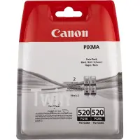 Canon PGI-520BK2 Druckerpatrone - 2x Schwarz - Multipack