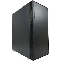 LC-Power LC-8000B-ON, Midi Tower, PC, Schwarz, ATX, EATX, micro ATX, Mini-ITX, Metall, Kunststoff, Gaming