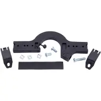 Hebie Universal Clip On Front Fixing Für Kettenschutzadapter Schwarz 33-48t Schwarz 33-48t