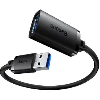 Baseus USB 2.0-Verlängerungskabel 1,5 m Schwarz