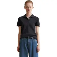 Marc O'Polo 1100000002199 DENIM, Damen, Gr. M, blau (blau depths), Strick, Obermaterial: 100% Baumwolle, Shirts 1100000002199, aus Strick, modisches Muster, regular