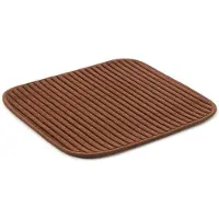 Gozze "Berlin" Höhe 7 mm rutschhemmend beschichtet fußbodenheizungsgeeignet Badteppich, Uni Farben, Cord Optik, waschbar