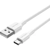Vention CTHWH, 2 m, USB A, USB C, USB 2.0, 0,48 Gbit/s, Weiß