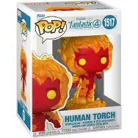 Funko POP! Die Fantastischen Vier Human Torch Marvel Erste-schritte-figur 9 Cm