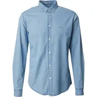 Pepe Jeans für Herren. PM3090014C0 Classic Slim Hemd blau (XL), Lässig, Baumwolle, Langarm