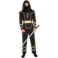 MOM Black Ninja Herrenkostüm