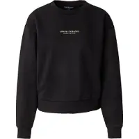 Armani Exchange für Damen. XW001451AF10830MC021 Regular Fit Sweatshirt schwarz (S), Lässig, Baumwolle, Langarm