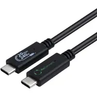 Microconnect ECO-USB3.2CC0.5, 0,5 m, USB C, USB C, USB 3.2 Gen 2x2, Schwarz