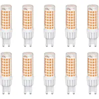 Avide G9 LED-Kapsellampe 7W 800lm 4000K neutralweiß 10 Stück