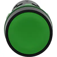 Schneider Electric Electric XB7NA33 Drucktaster, Harmony XB7, Monoblock, Kunststoff, Ø22mm, grün, 2S, Schraubklemme - 10 Stück