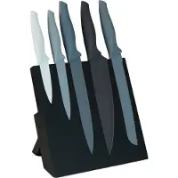 Axentia Messerblock, Magnetisch, mit Messer-Set