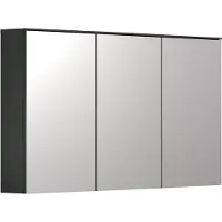 Trendteam Synnax BD:Ko.Anthrazit Melamin,Fr.Spiegelglas,Spiegelschrank