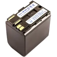 AccuCell Akku passend für Canon BP-535, 4500mAh schwarz