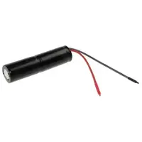 Saft Notbeleuchtungs-Akku L1x2 VNT CS mit Kabel 10cm mit offener Litze 2,4V, 1600mAh