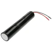 Black Fox Notbeleuchtungs-Akku L1x3 Blaxkfox BF-4000DH mit Kabel 10cm mit offener Litze 3,6V, 4000mAh