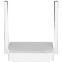 Keenetic Carrier (KN-1721) AC1200 Mesh-WLAN-5-Router mit einem 3-Port-Smart-Switch und USB-Port, Wi-Fi 5 (802.11ac), Dual-Band (2,4 GHz/5 GHz), Ethernet/LAN, Grau, Weiß, Tabletop-Router