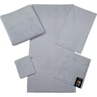 Ross Gästehandtuch "Cashmere feeling", grau (chrom), B:30cm L:50cm, Frottier, Baumwolle, Handtücher, Gästehandtuch, 100% Baumwolle, mit Wellen-Bordüre, große Farbauswahl
